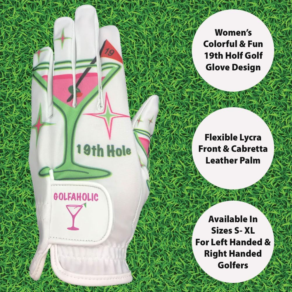 Women'S Golf Glove - Adjustable Strap, Left Hand Gloves for Women