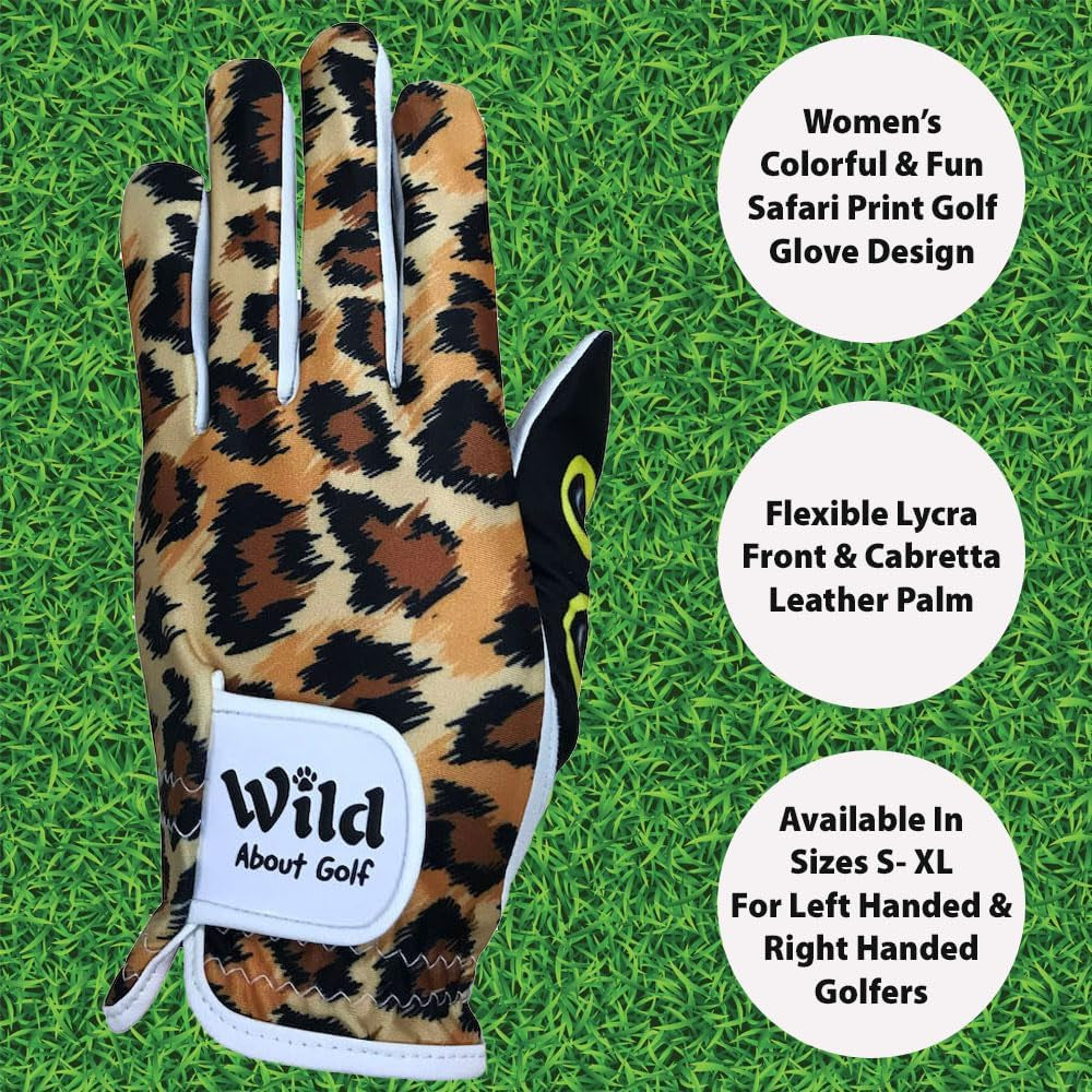 Women'S Golf Glove - Adjustable Strap, Left Hand Gloves for Women